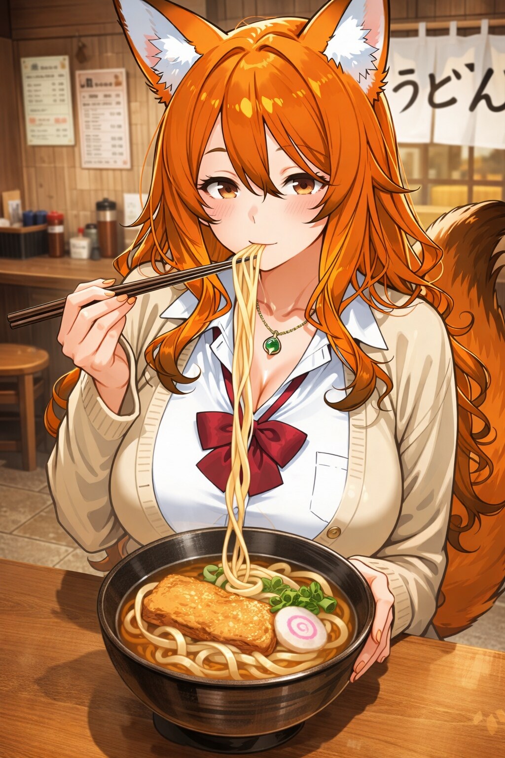 ムチギツネうどん | の人気AIイラスト・グラビア