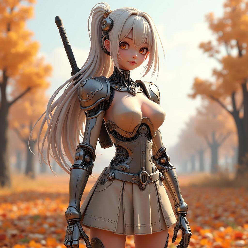 メカ娘125号 | の人気AIイラスト・グラビア