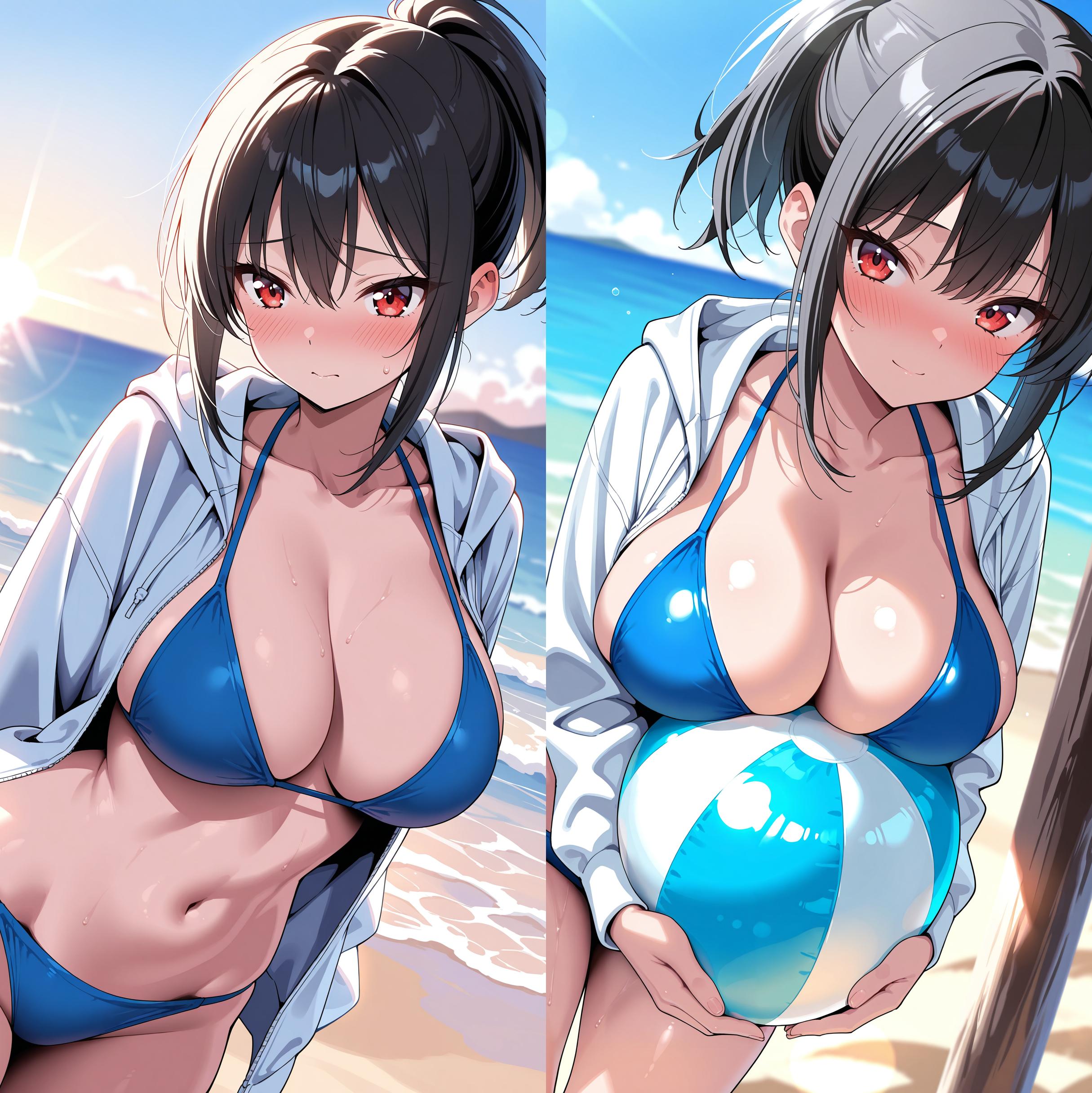 格闘娘・夏休み