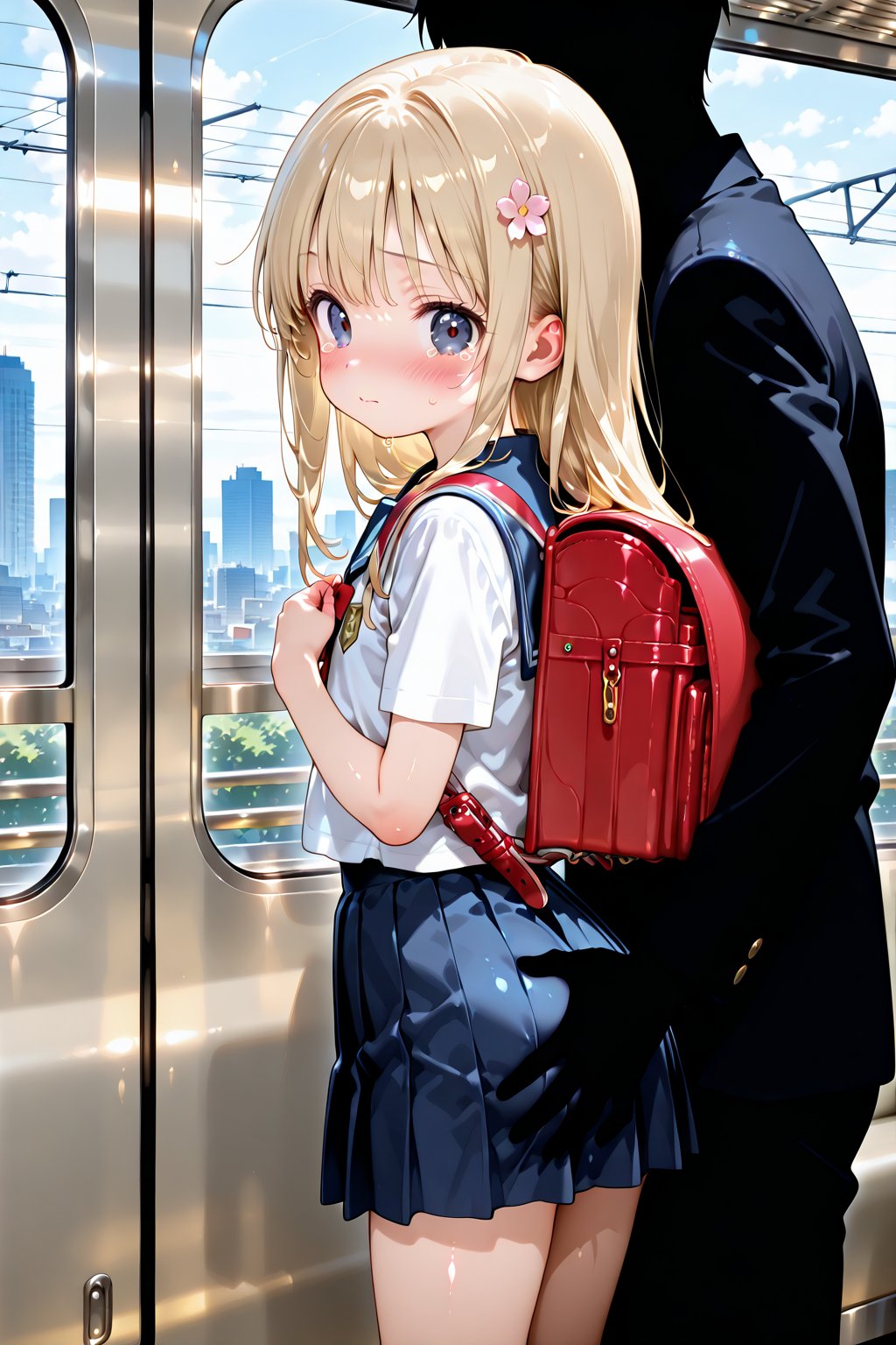 さわらないで…