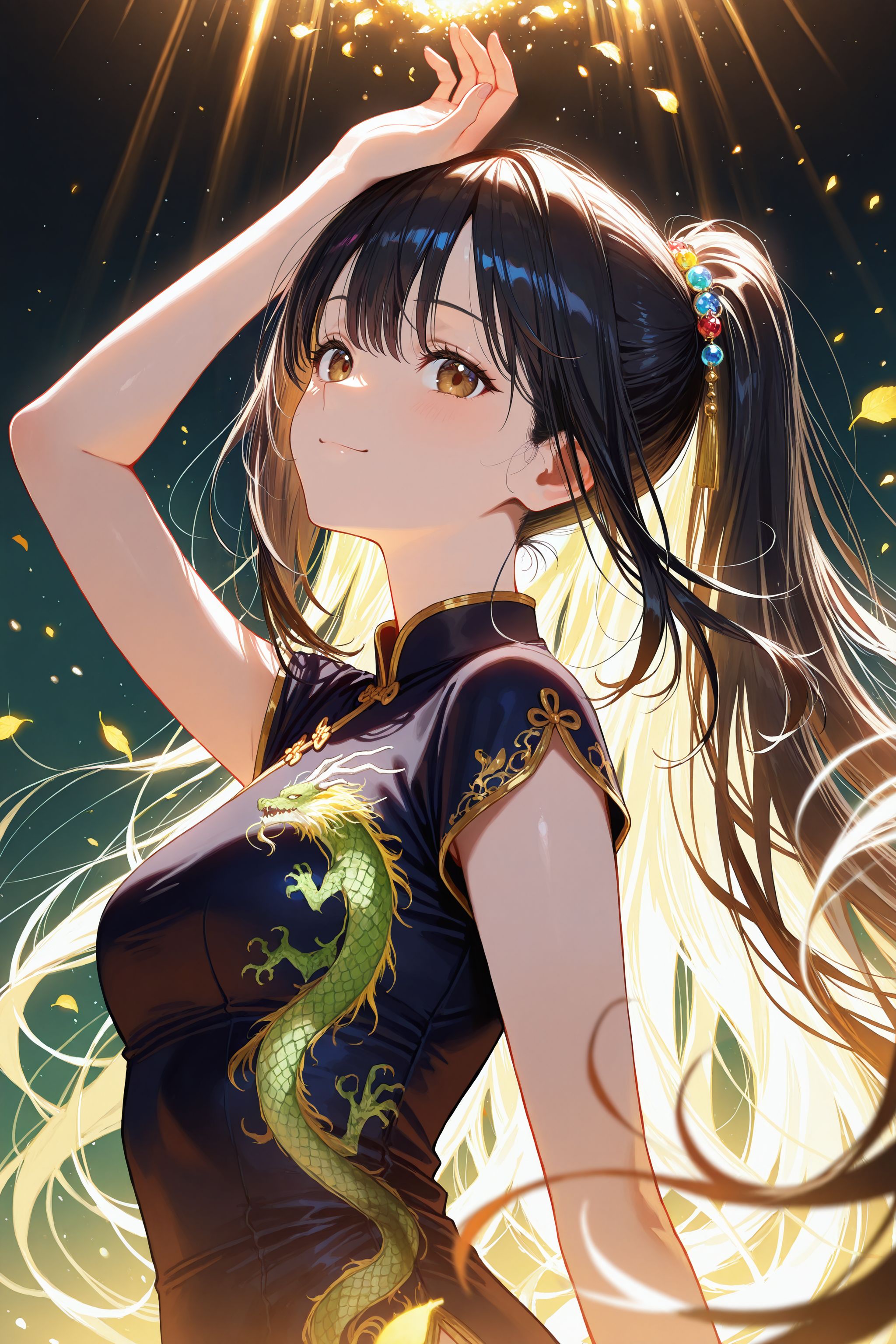 異世界の武闘家少女（美龍さん）