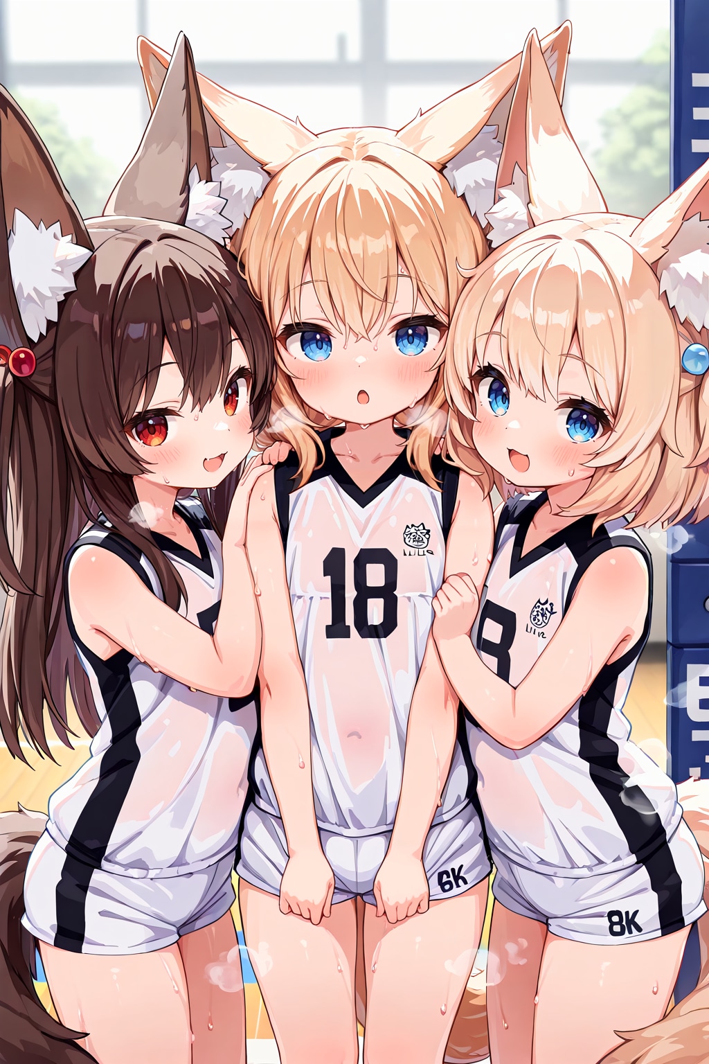 ケモミミちっぱいバレー！