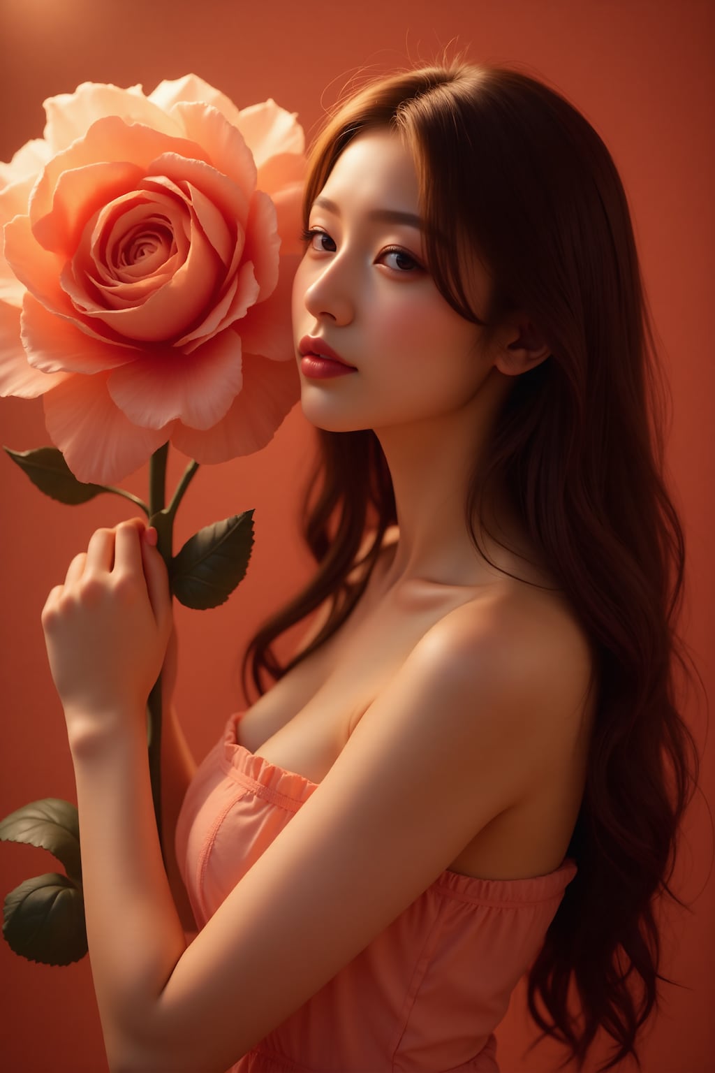 りおな先生と花①✨️