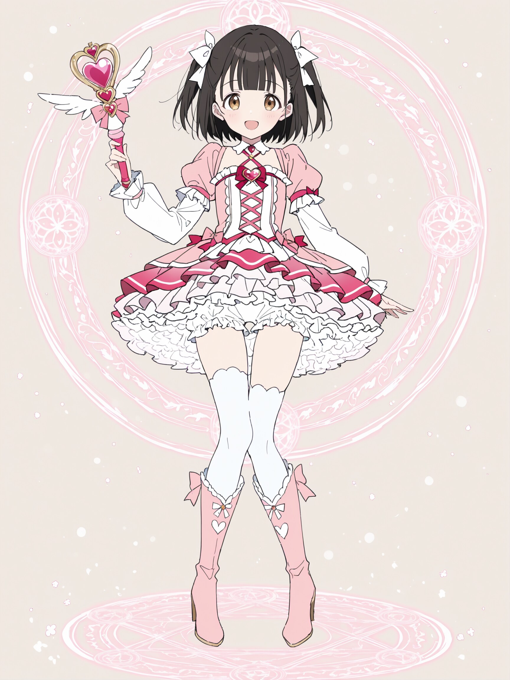 魔法少女の絶対領域 | の人気AIイラスト・グラビア