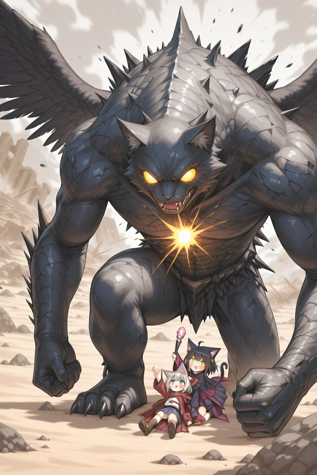 猫ゴーレム召還