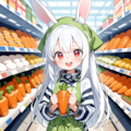 いらっしゃいませーっ！！新鮮なニンジンがお安いですよ～♡ 2枚目
