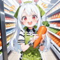 いらっしゃいませーっ！！新鮮なニンジンがお安いですよ～♡ 3枚目