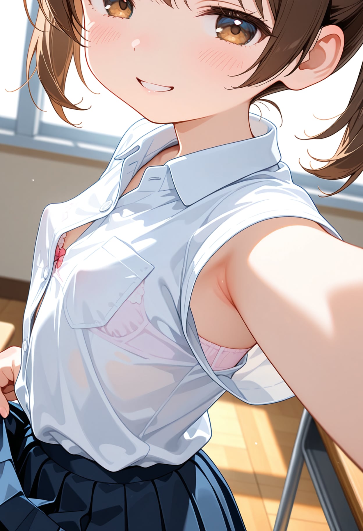 夏服ブラチラ