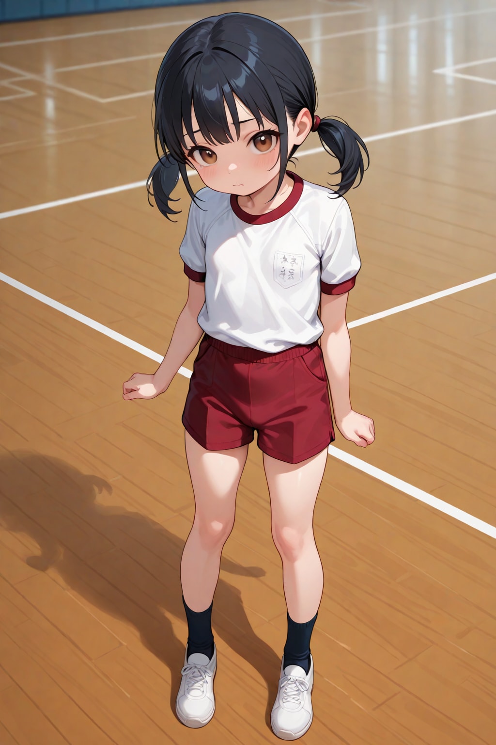 体操服美少女