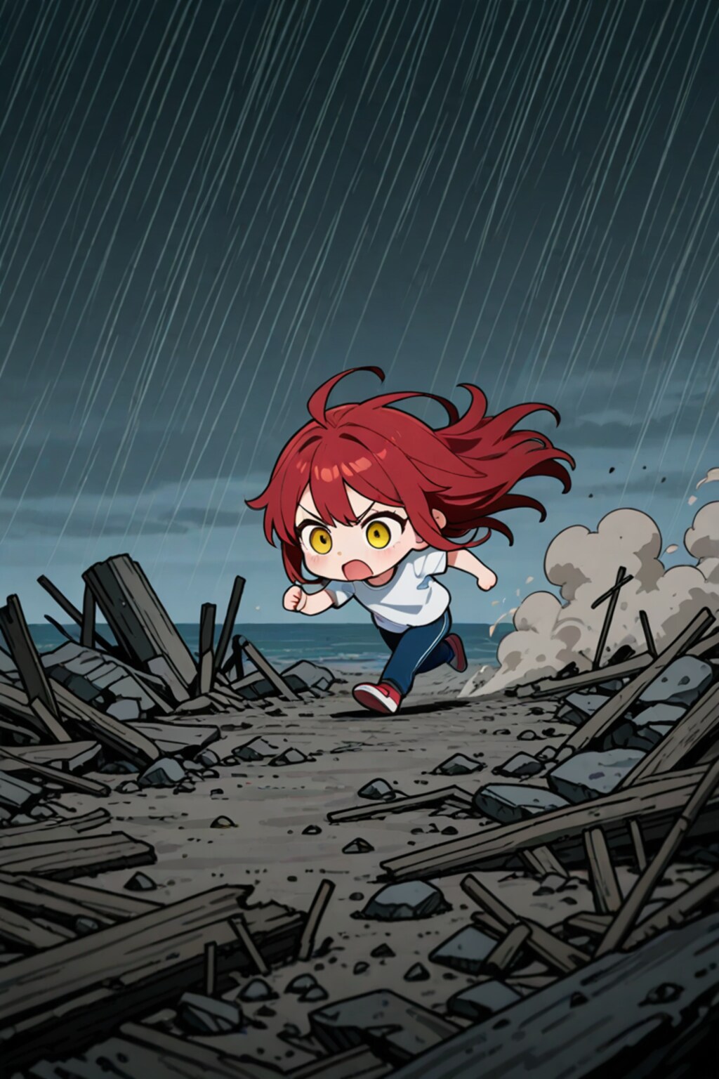 生存者を探せー！