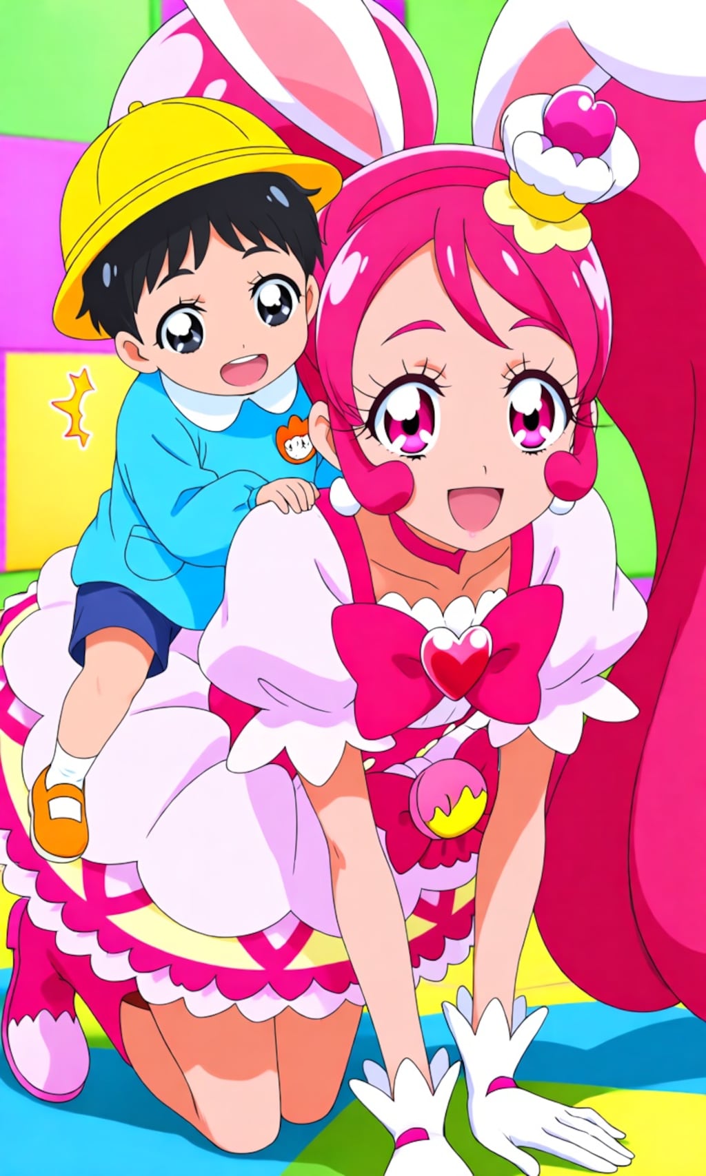 キュアホイップと遊ぼう