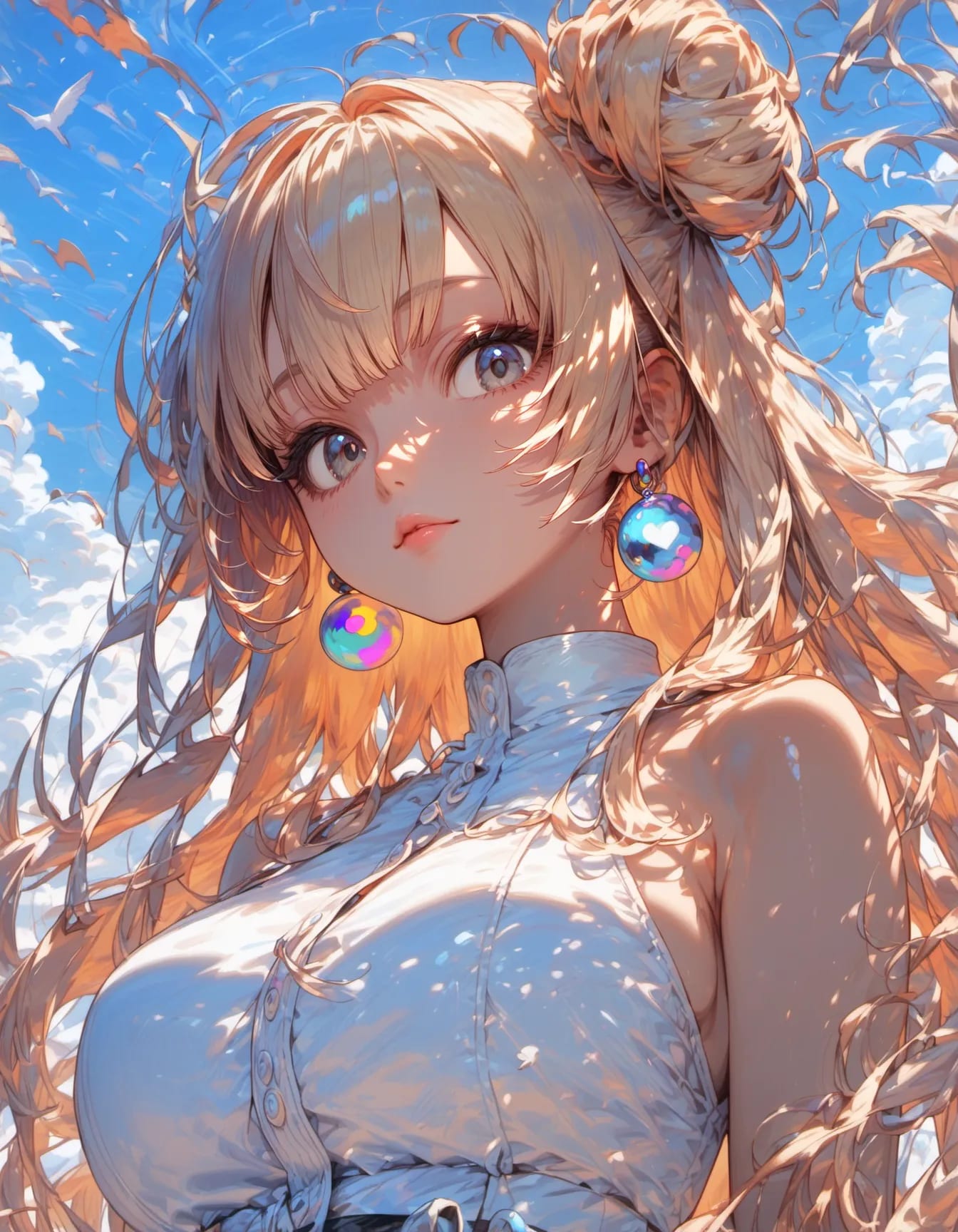 Fragments of a Summer Sky | の人気AIイラスト・グラビア