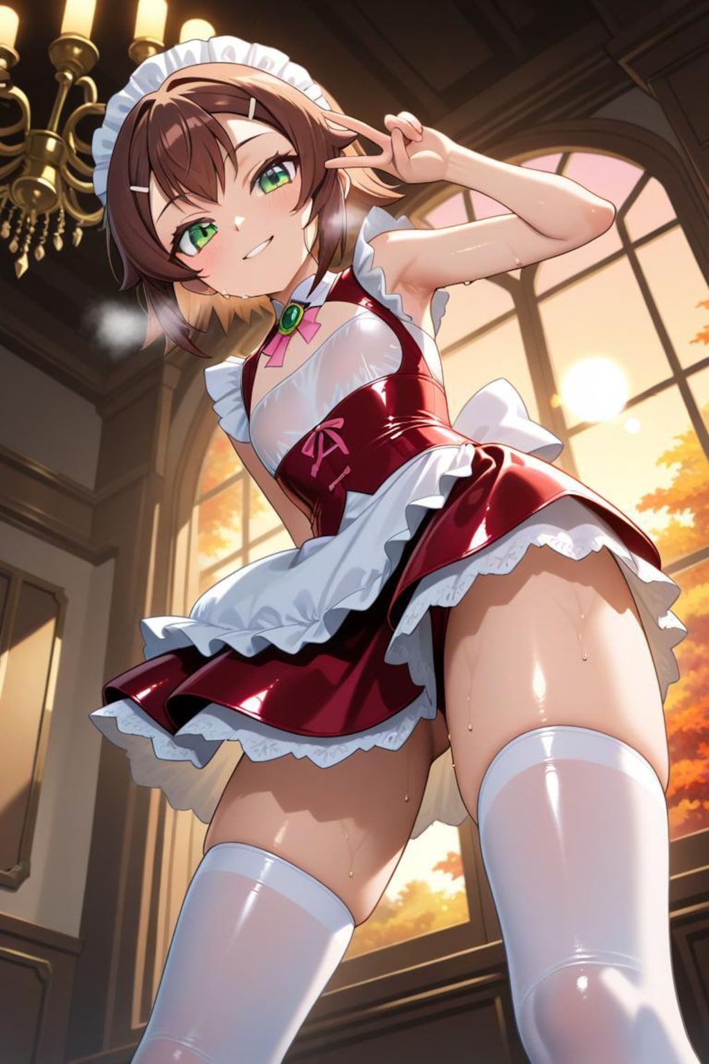 バカとテストと召喚獣　木下秀吉　メイド服