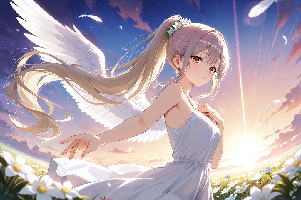 天使さん頑張ります