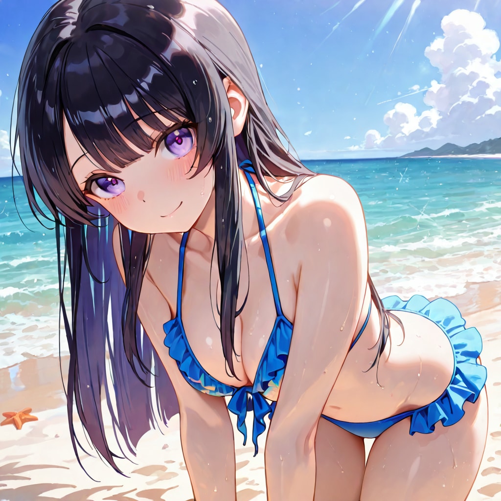 フリルビキニの凛ちゃん