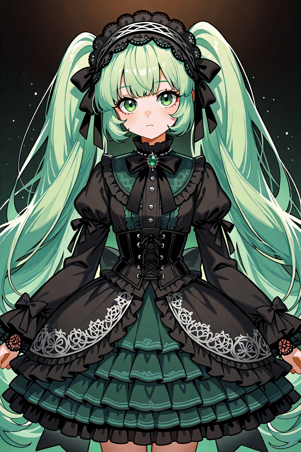 その２  ゴシックドレスの女の子