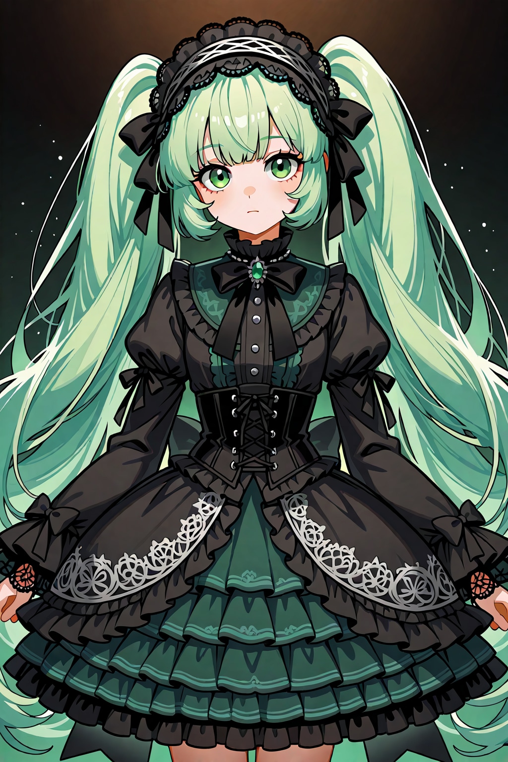 その２  ゴシックドレスの女の子