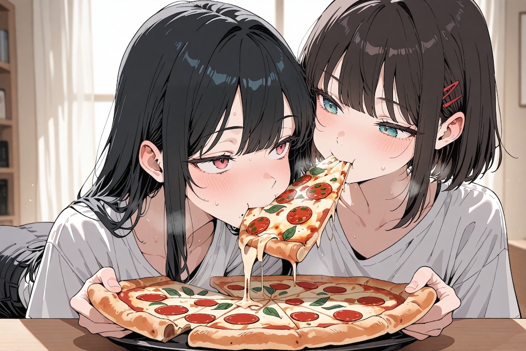 おい、私のピース食うなよ