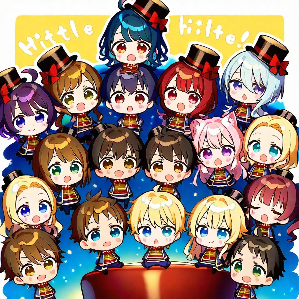 ちびっこキャラ大集合