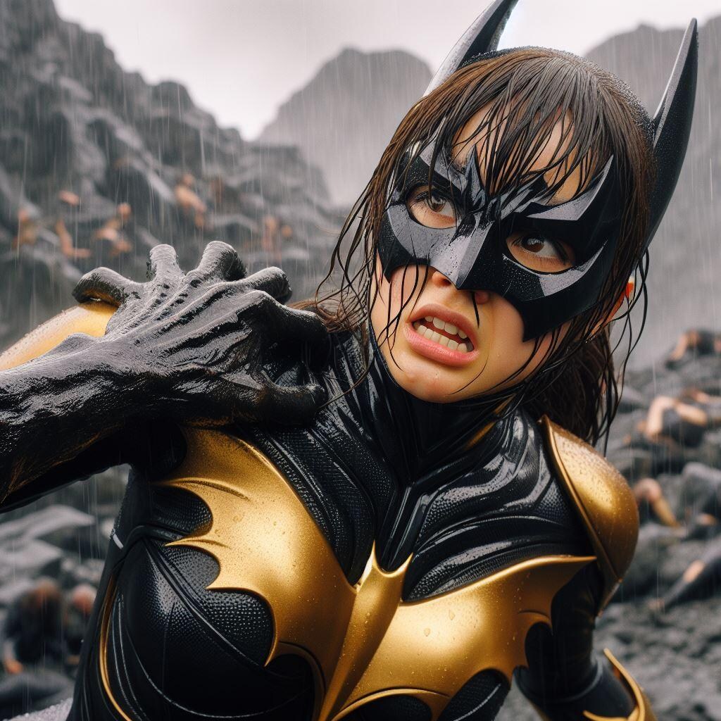 アンデッドと戦うバットガール＃２