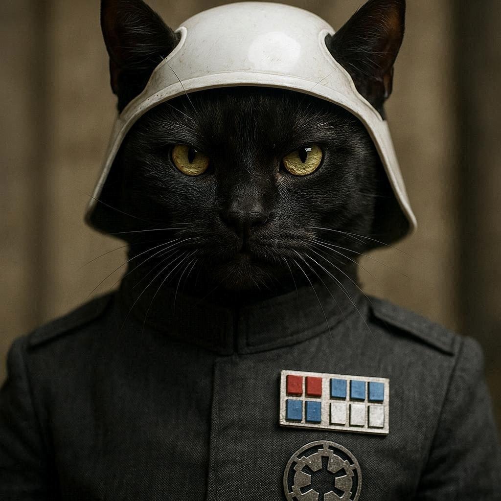 悪の帝国軍猫