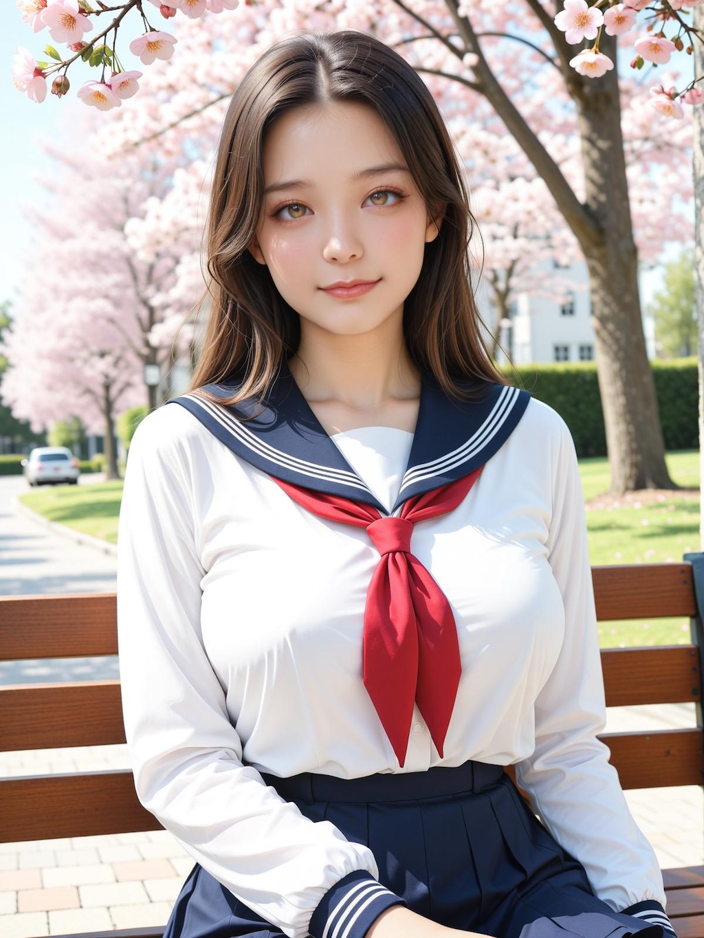 それは舞い散る桜のように