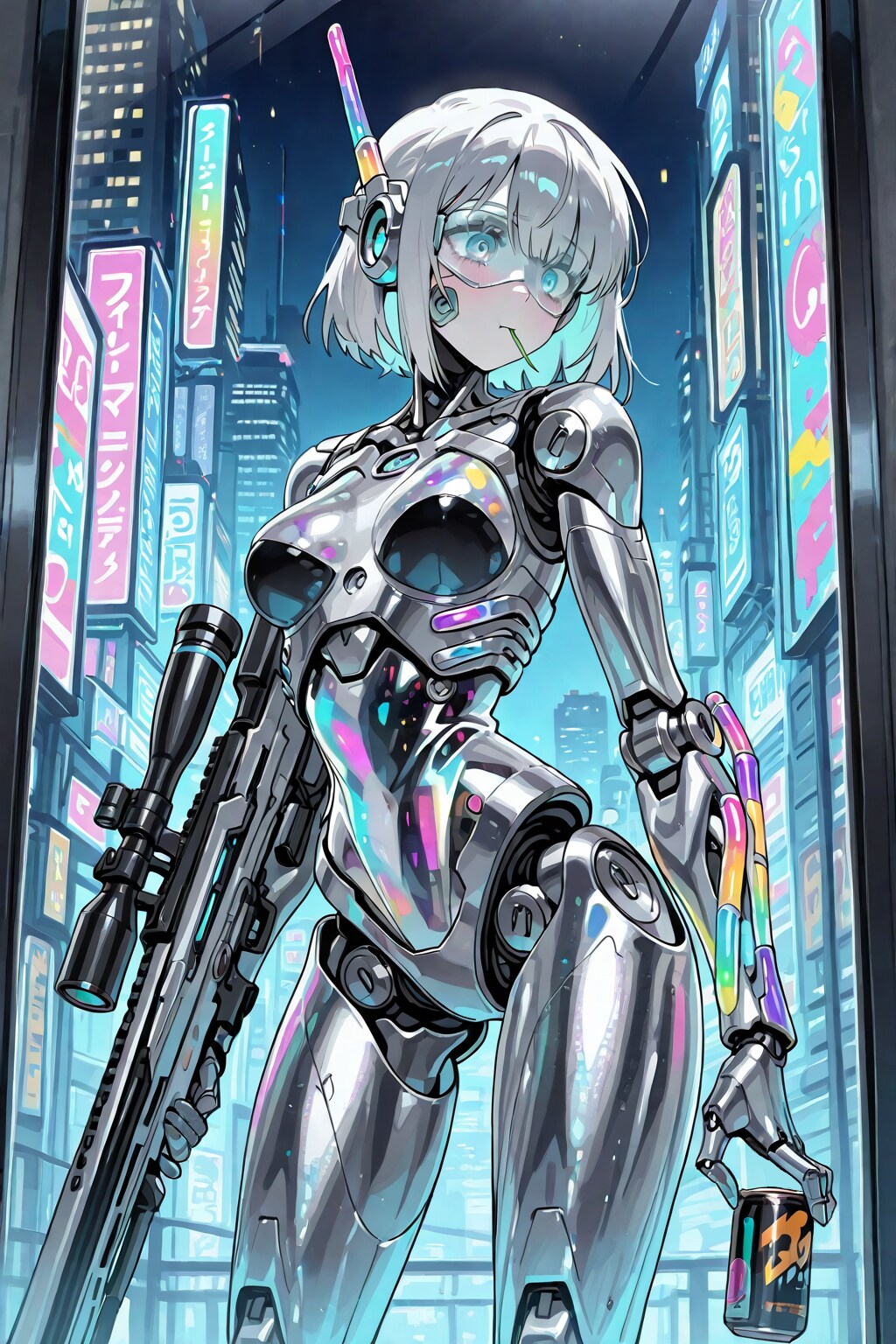 ちちぷい生成メカ娘　狙撃手