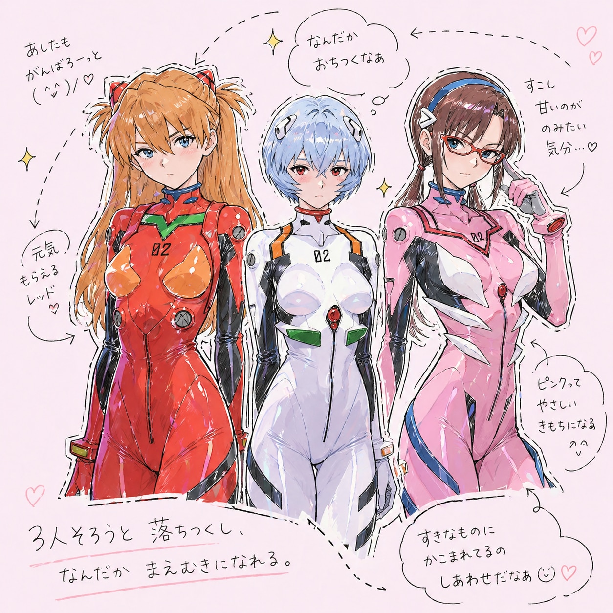 ヱヴァンゲリヲン新劇場版のヒロインたち | の人気AIイラスト・グラビア