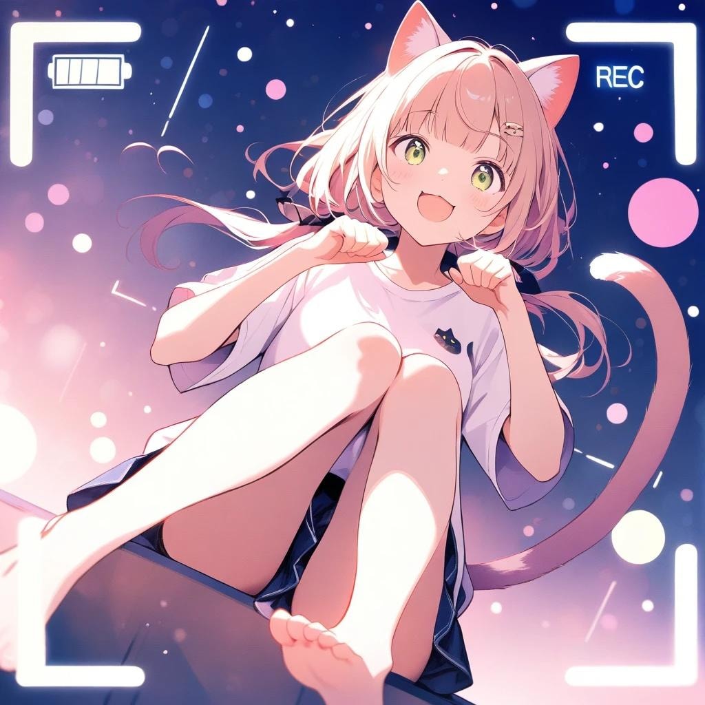 ケモミミちゃんのふくらはぎ