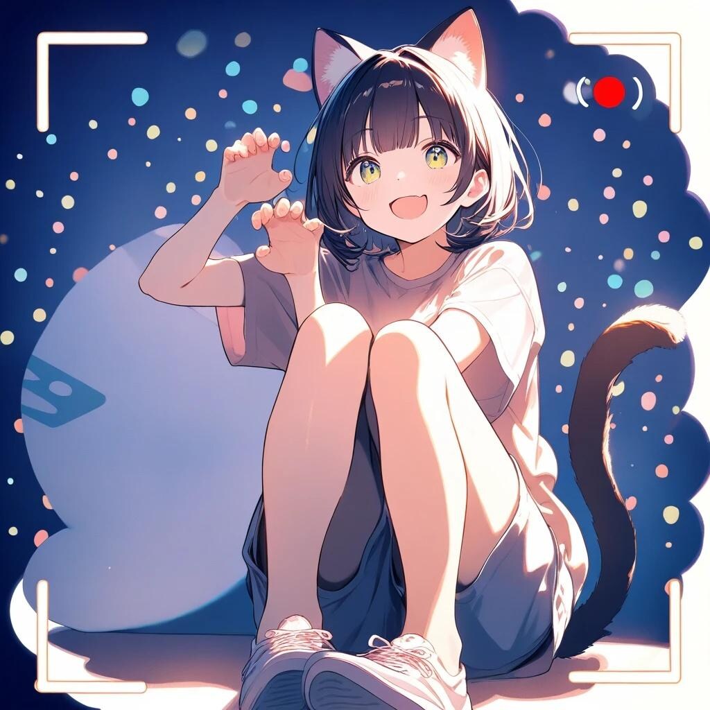 ケモミミちゃんのふくらはぎ