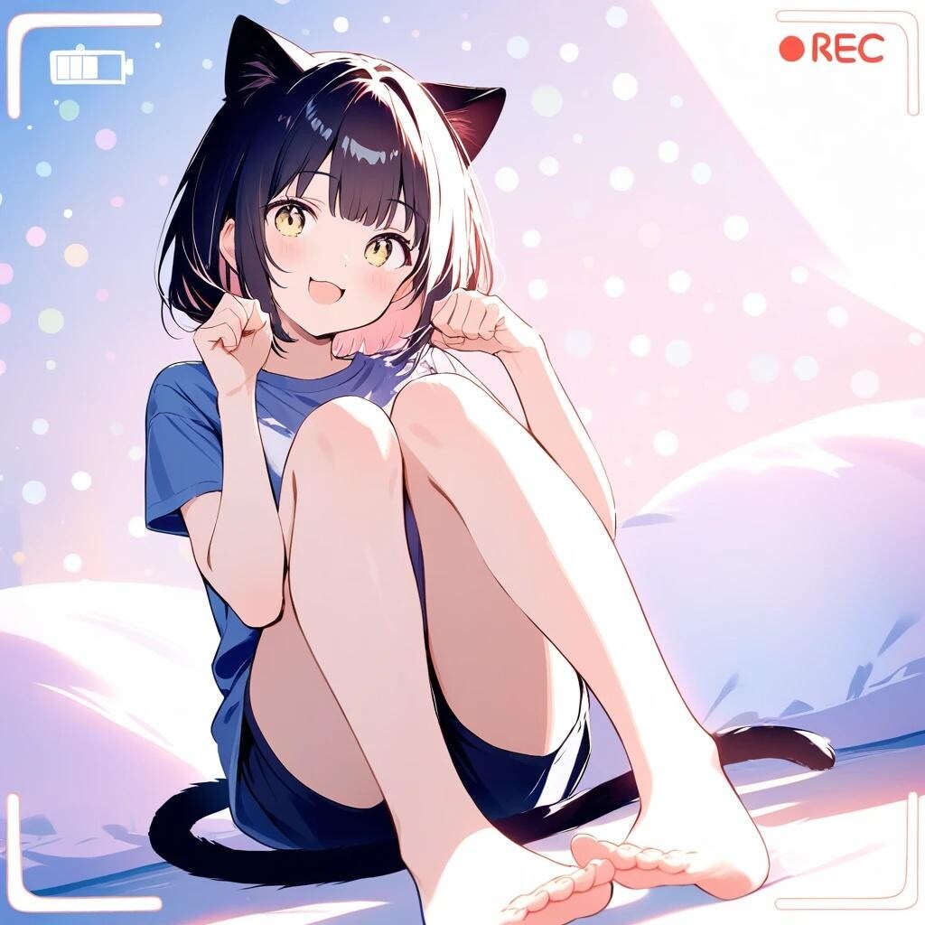 ケモミミちゃんのふくらはぎ