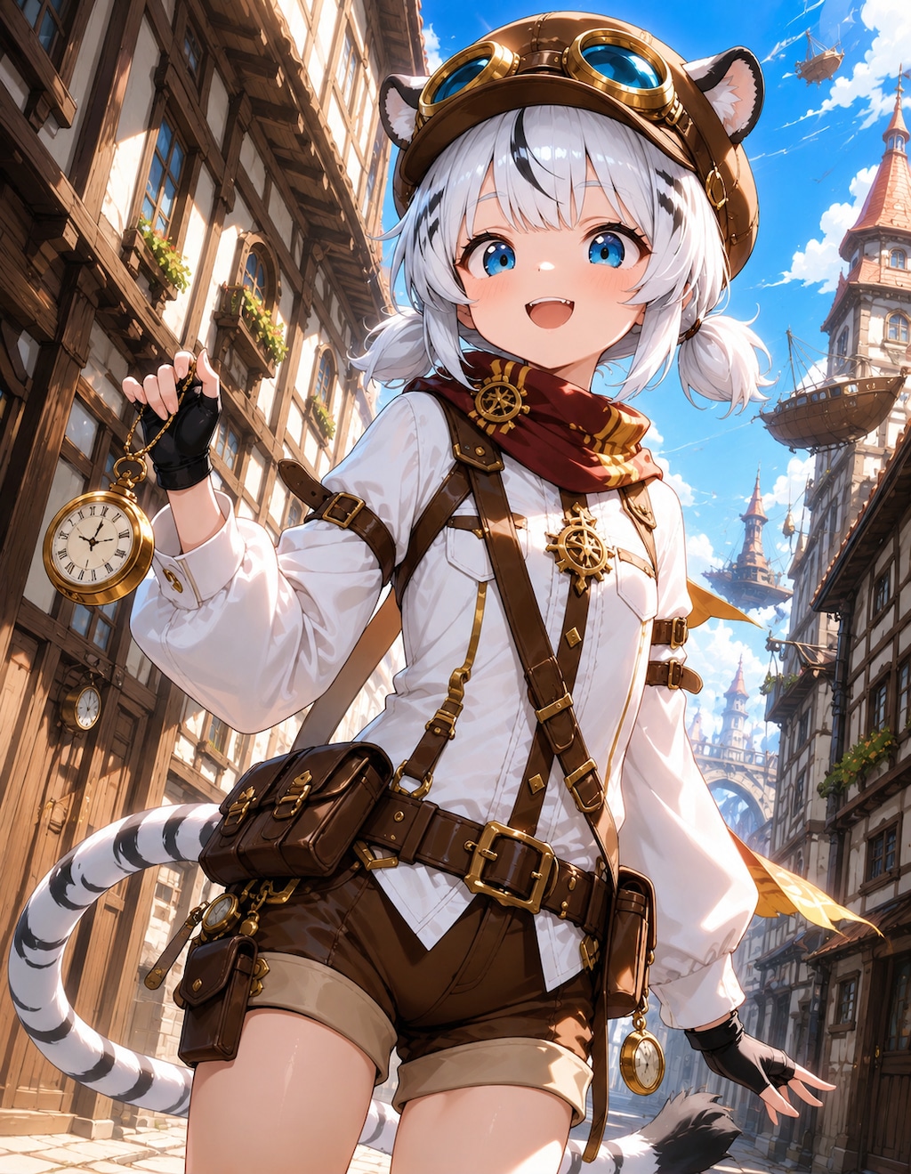 凛虎ちゃん空を飛ぶ⊂(  ･ω･ )⊃