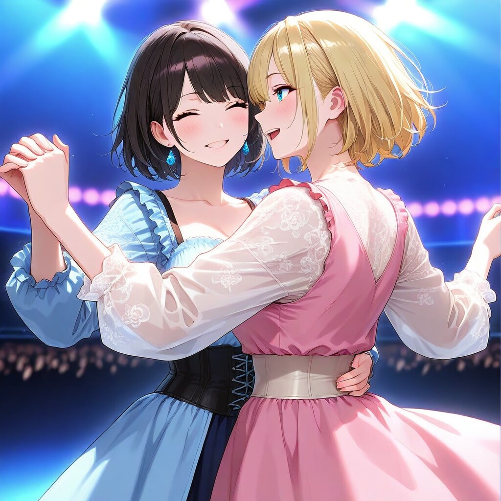 仲良しガールズの踊り