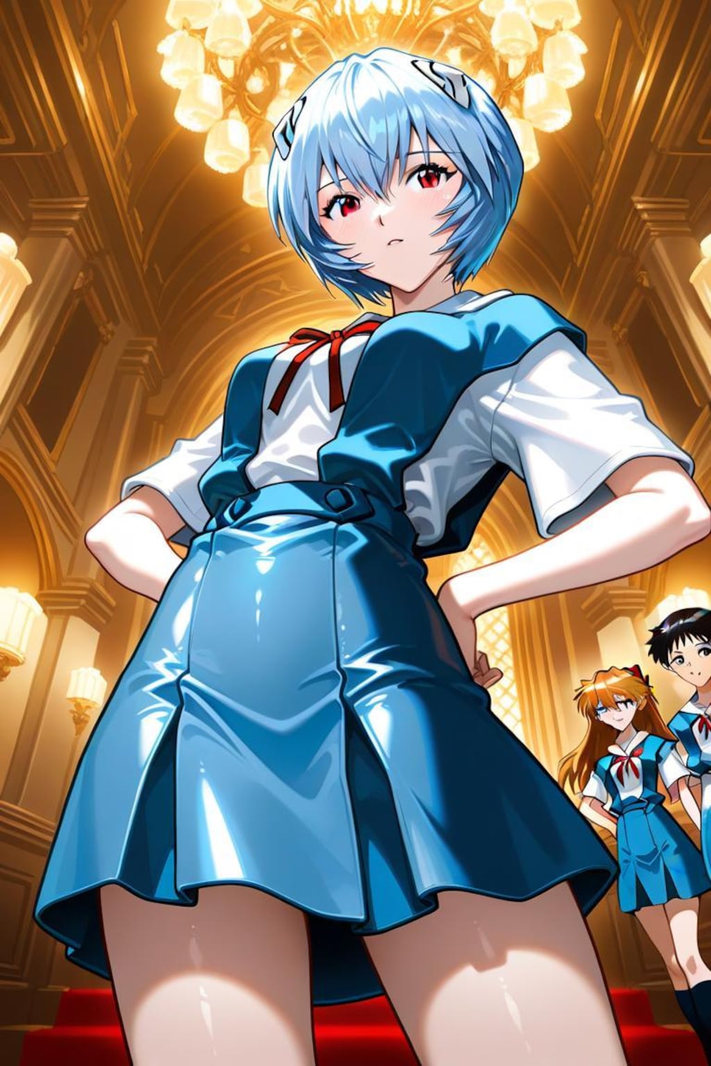 エヴァンゲリオン　碇シンジ　綾波　アスカ