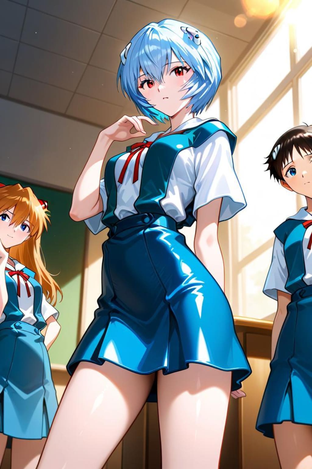 エヴァンゲリオン　碇シンジ　綾波　アスカ