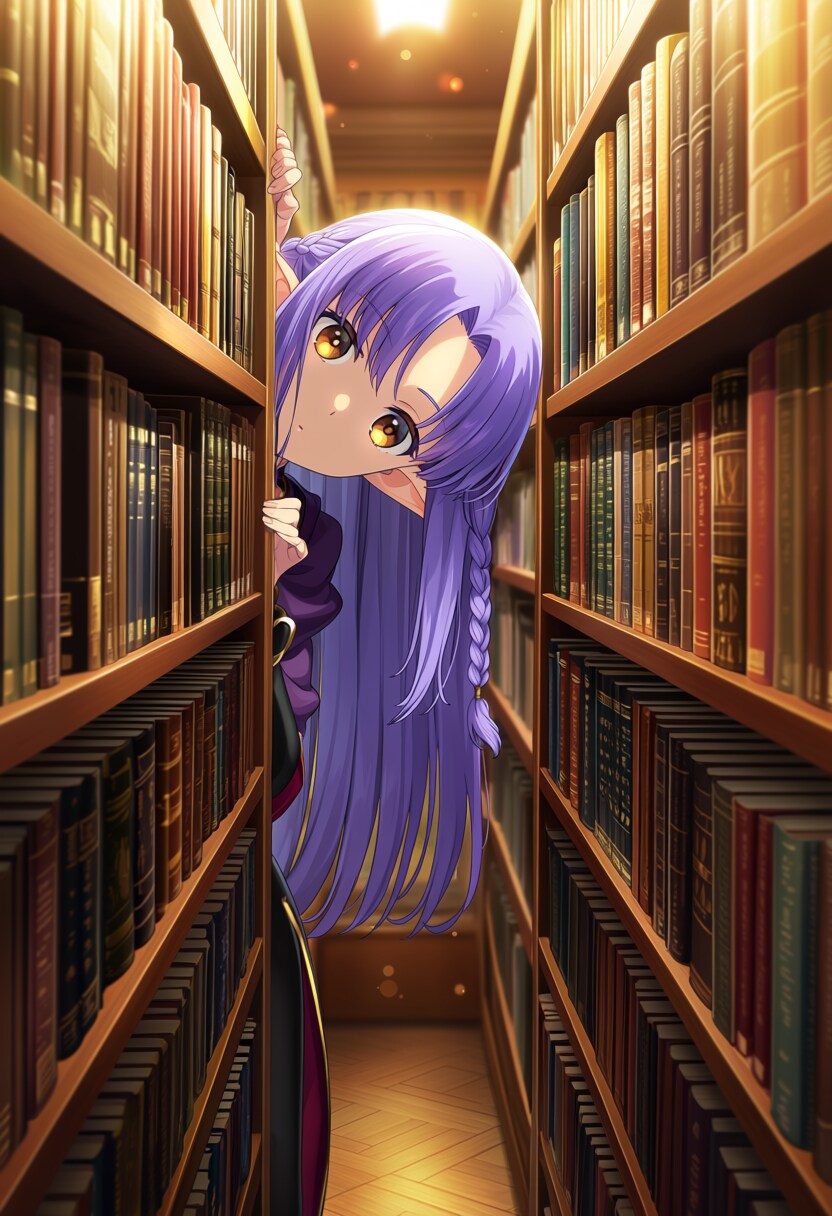 秘密の書庫でかくれんぼ | の人気AIイラスト・グラビア
