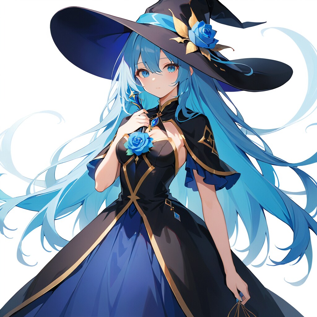 青薔薇の魔法使い