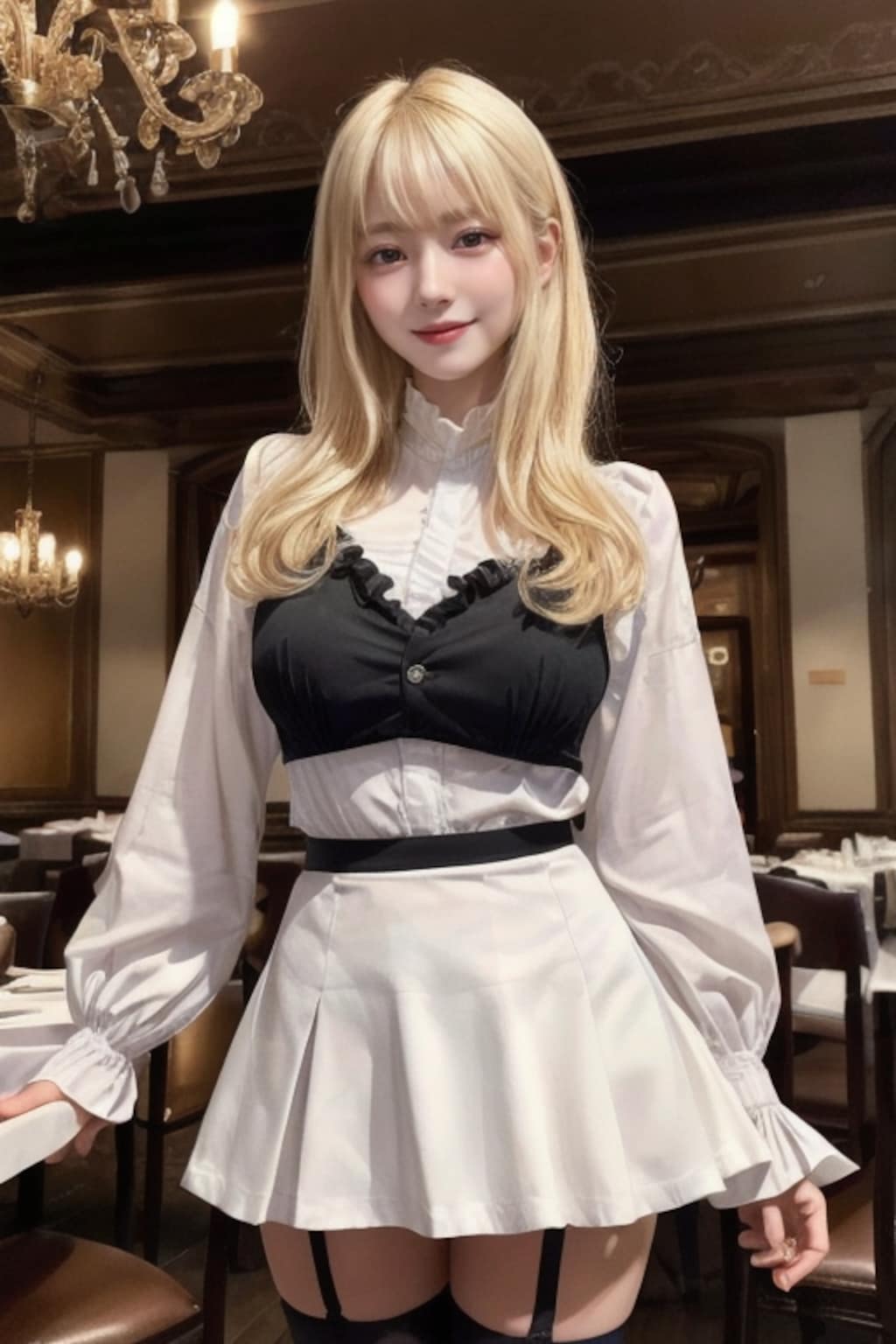 レストランの看板娘