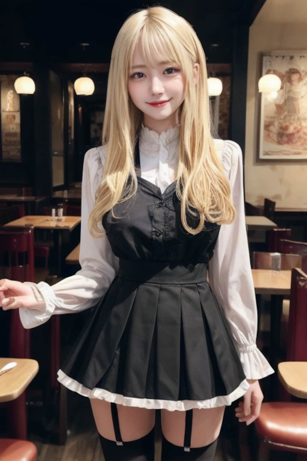 レストランの看板娘