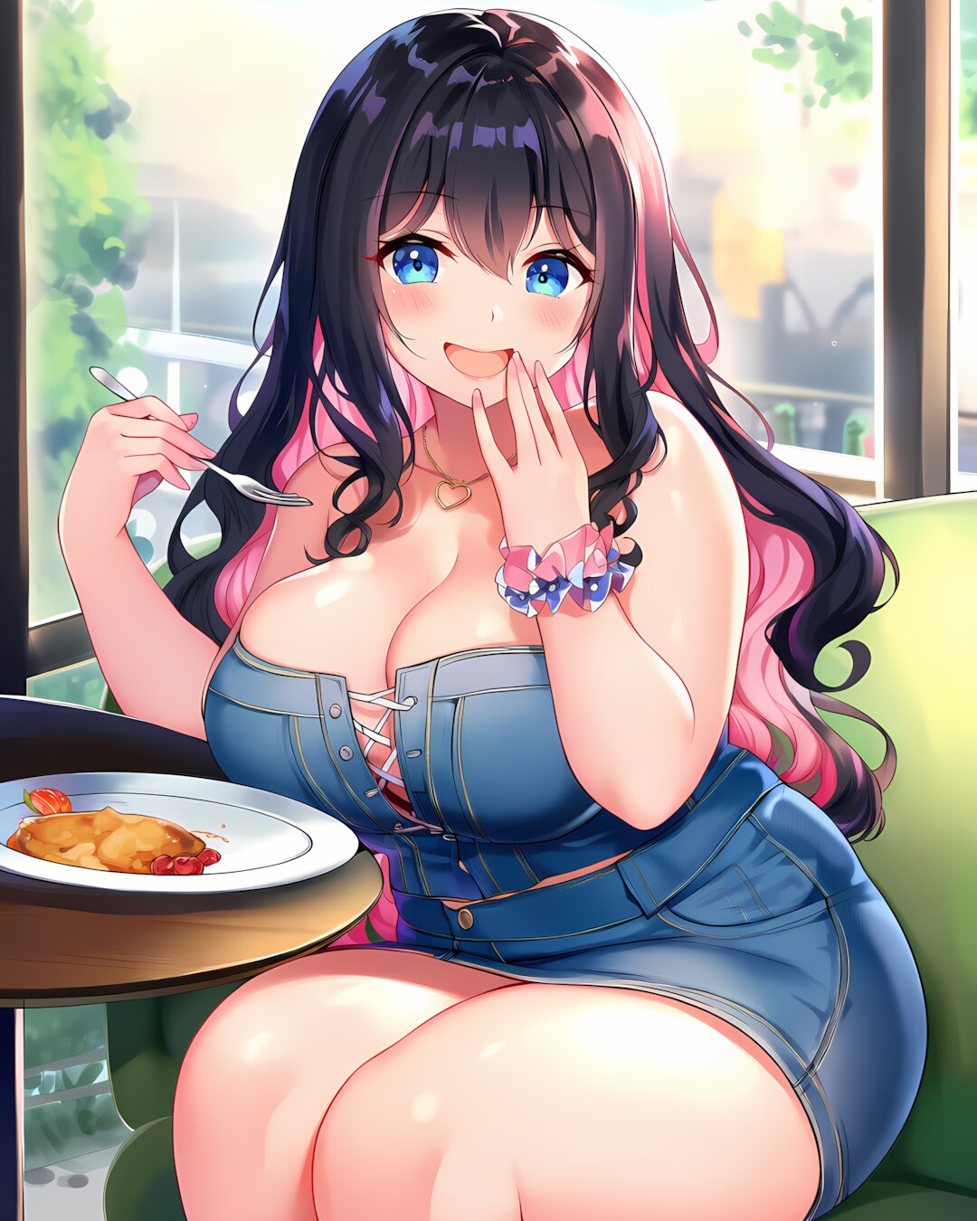 キャンパスで一緒にランチしよっ🍝💕リナ