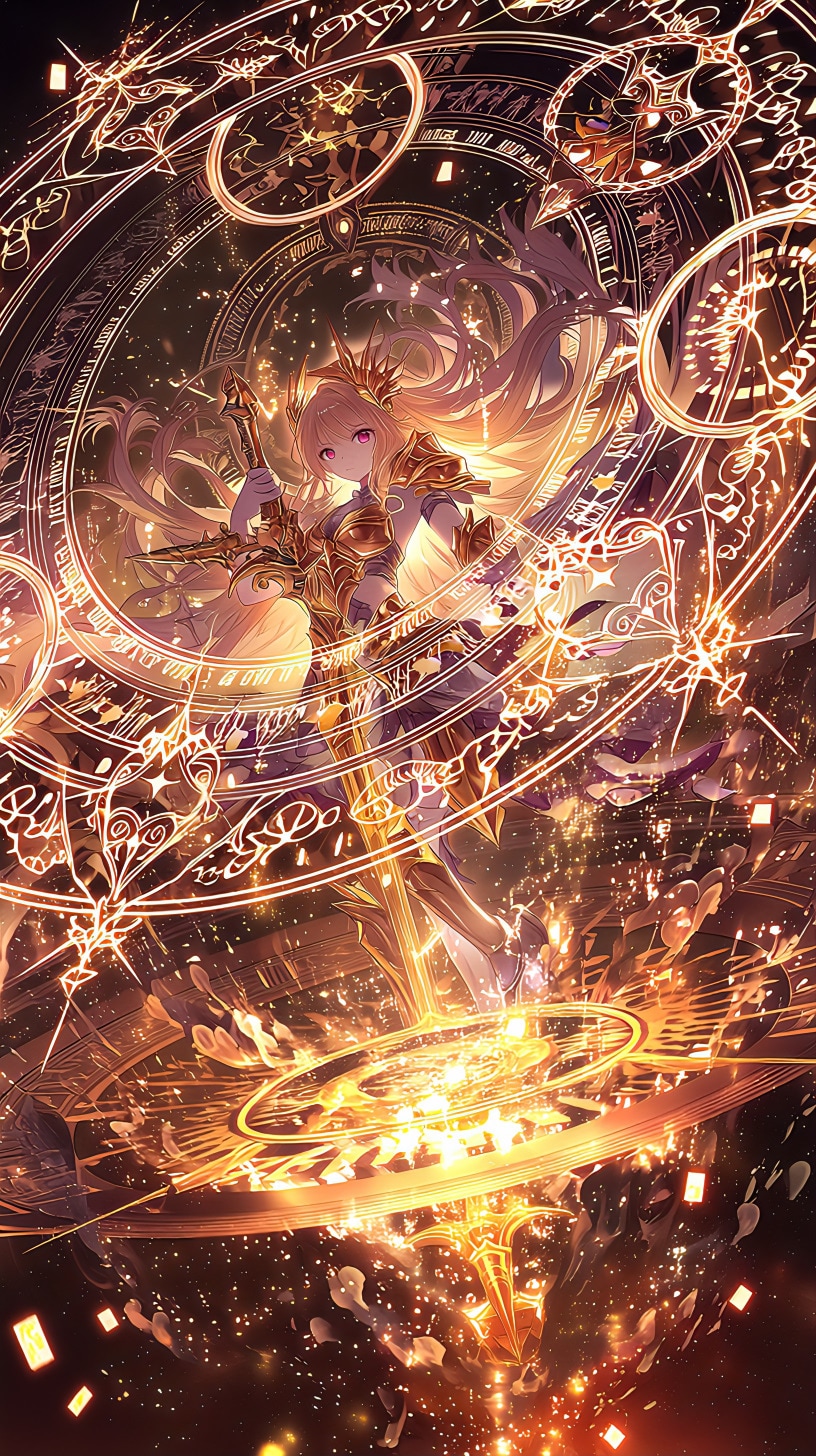 召喚魔法陣 | の人気AIイラスト・グラビア