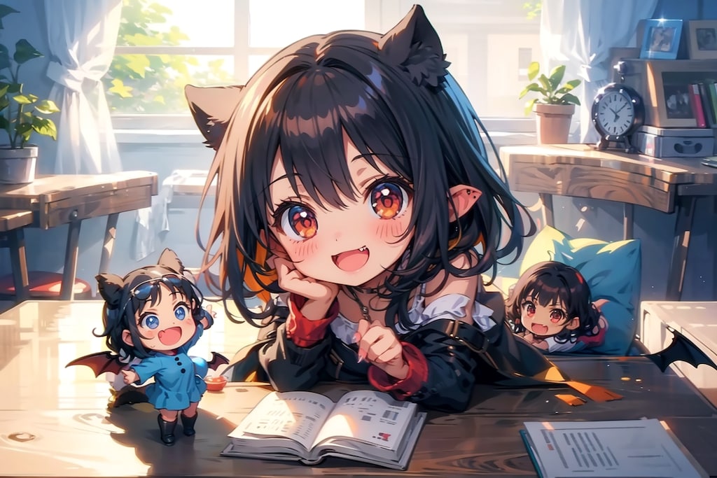 かぷってしちゃうぞ❓🦇（２）