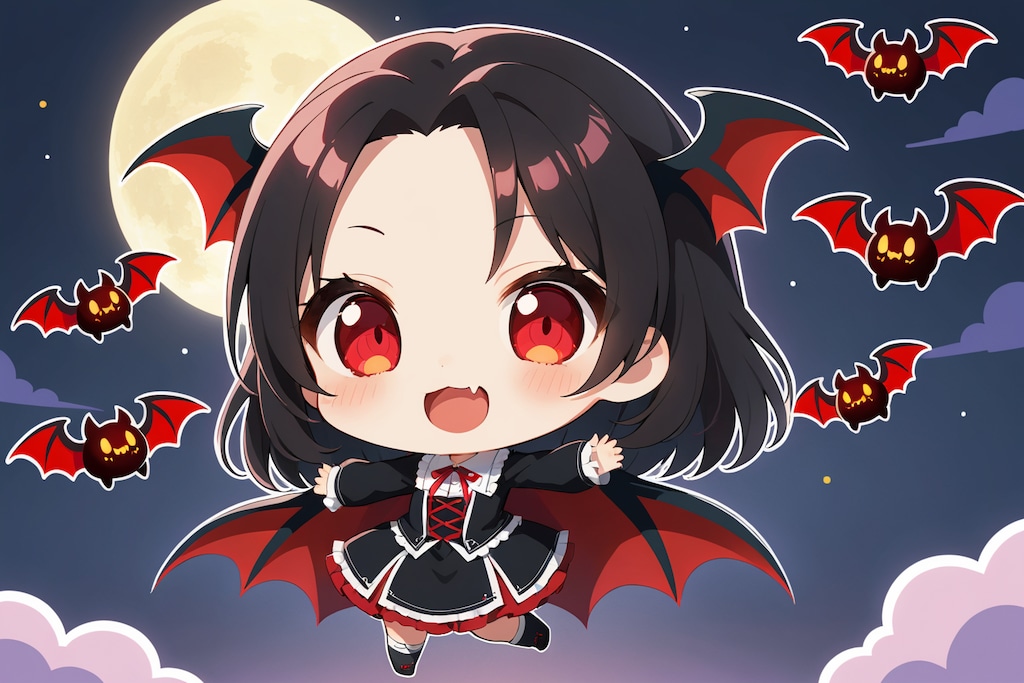 かぷってしちゃうぞ❓🦇（２）