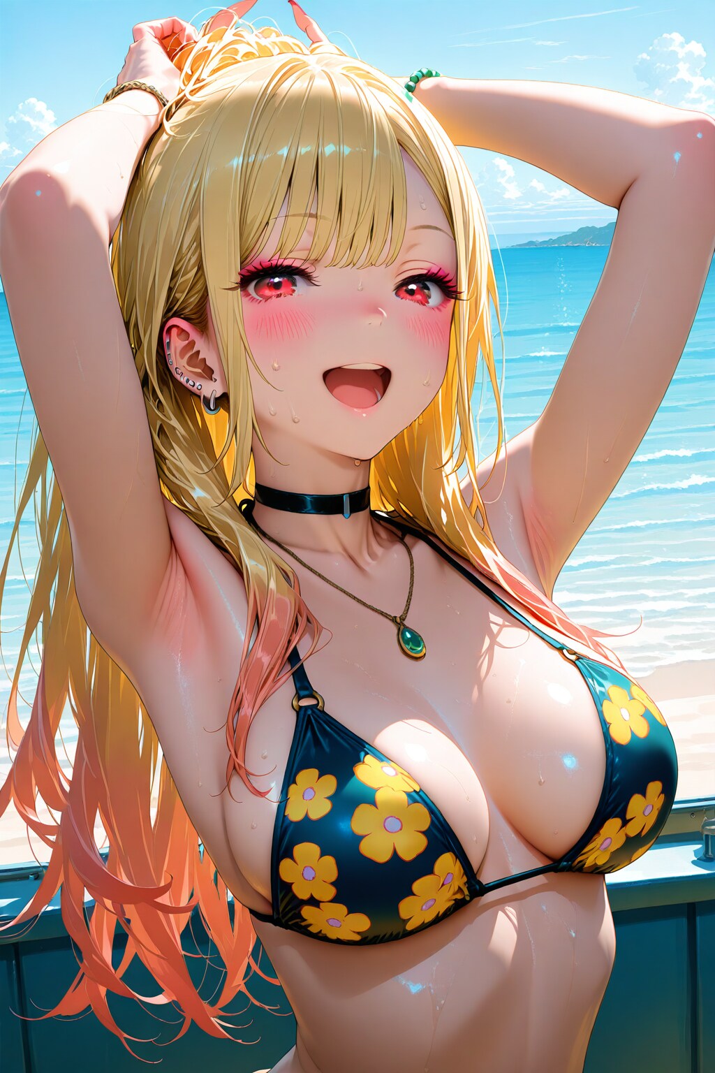 海開き海夢ちゃん👙🏖️❤️
