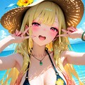 海開き海夢ちゃん👙🏖️❤️ 2枚目