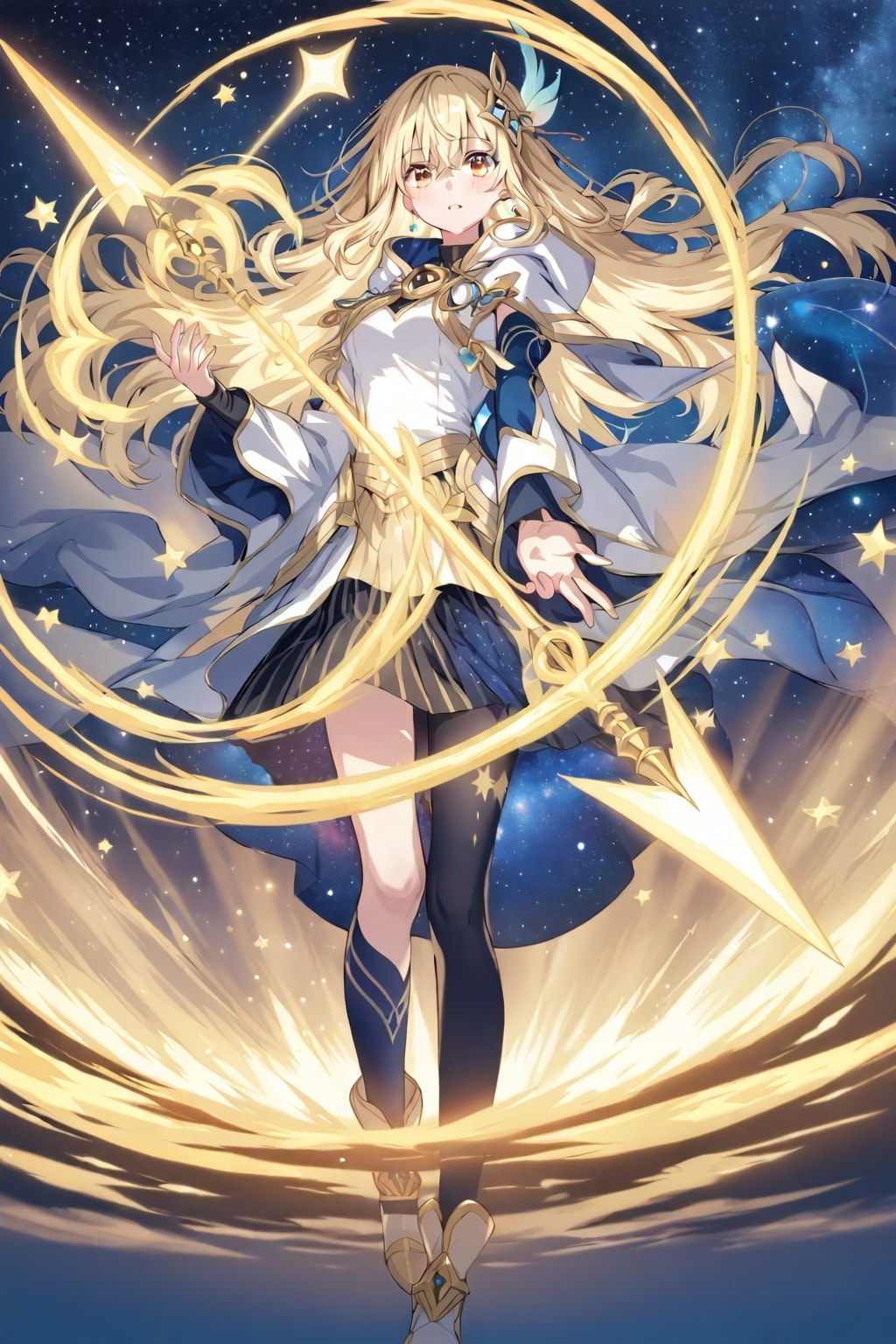 星を導く女神の矢