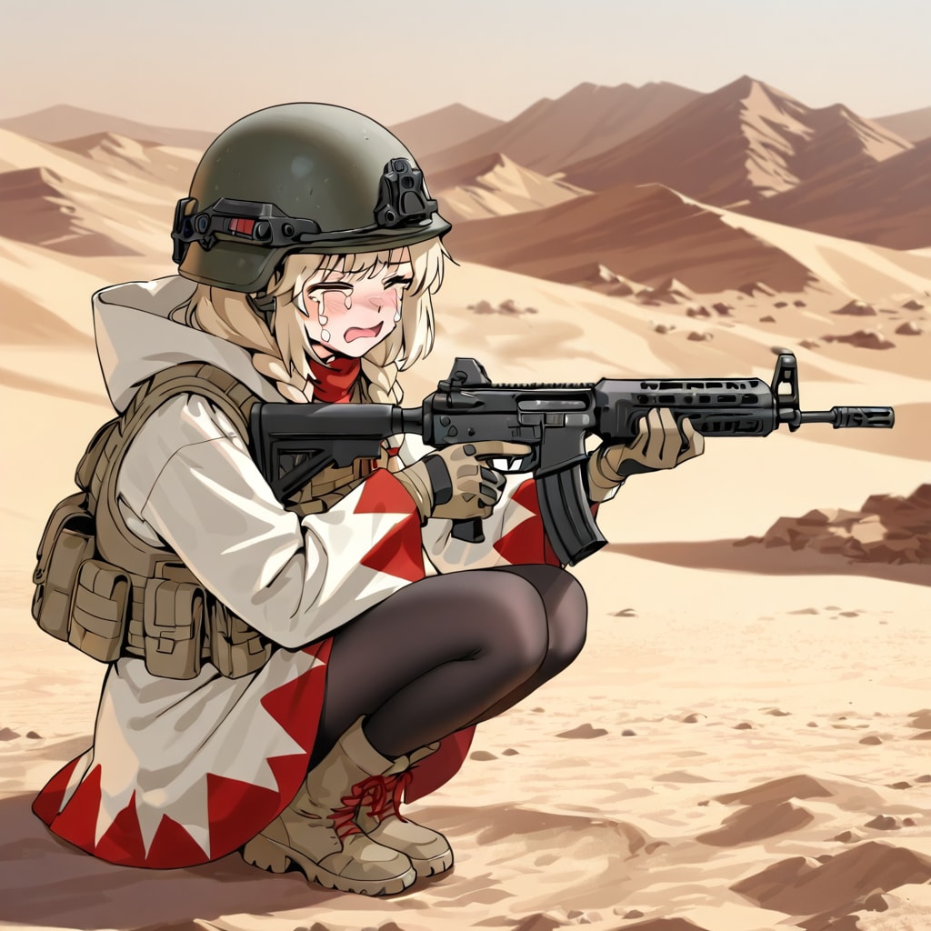 砂漠の傭兵の白魔道士