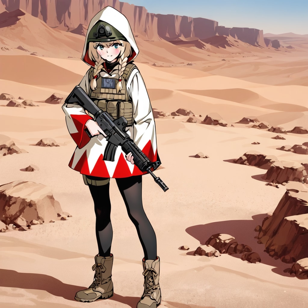 砂漠の傭兵の白魔道士