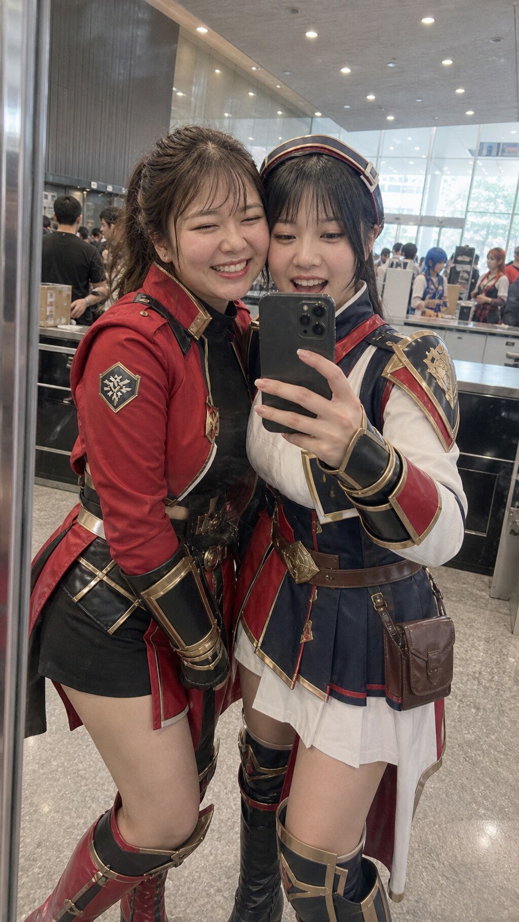 Between Battles, We Smile
