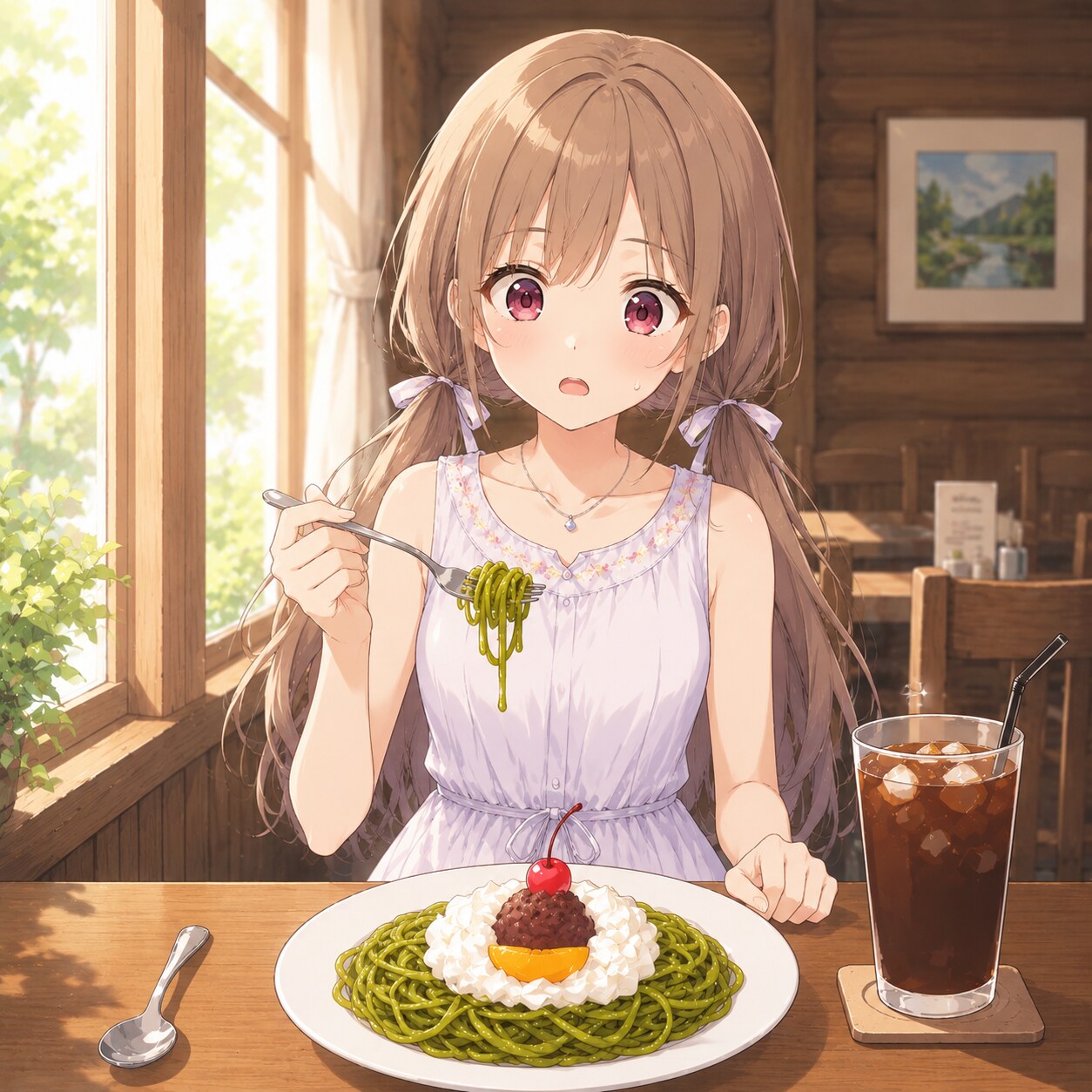梢とランチ（２３）意外と美味い✻個人の感想です
